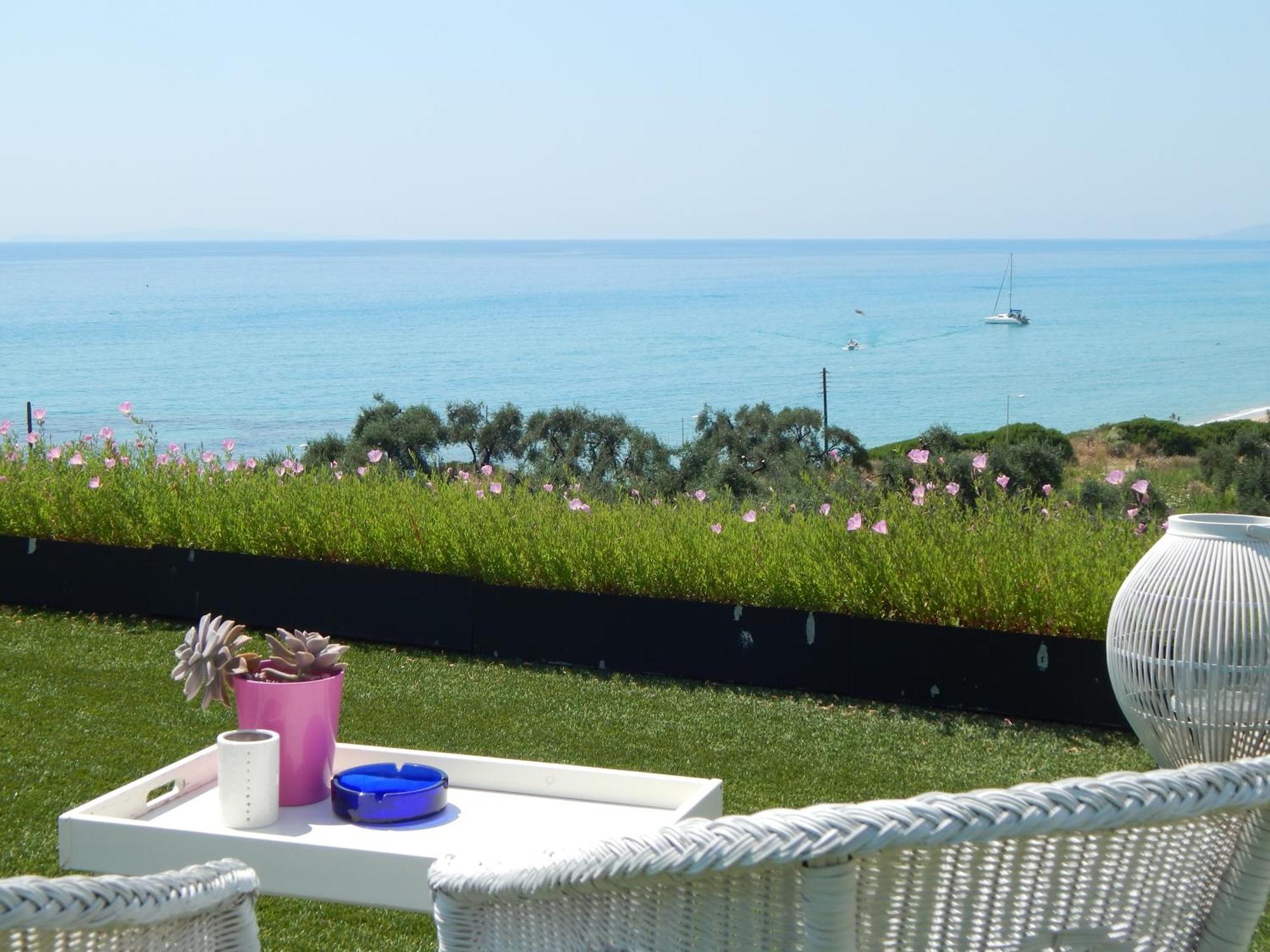 Palmina Mare Villa And Studios Паралія Врачу Екстер'єр фото