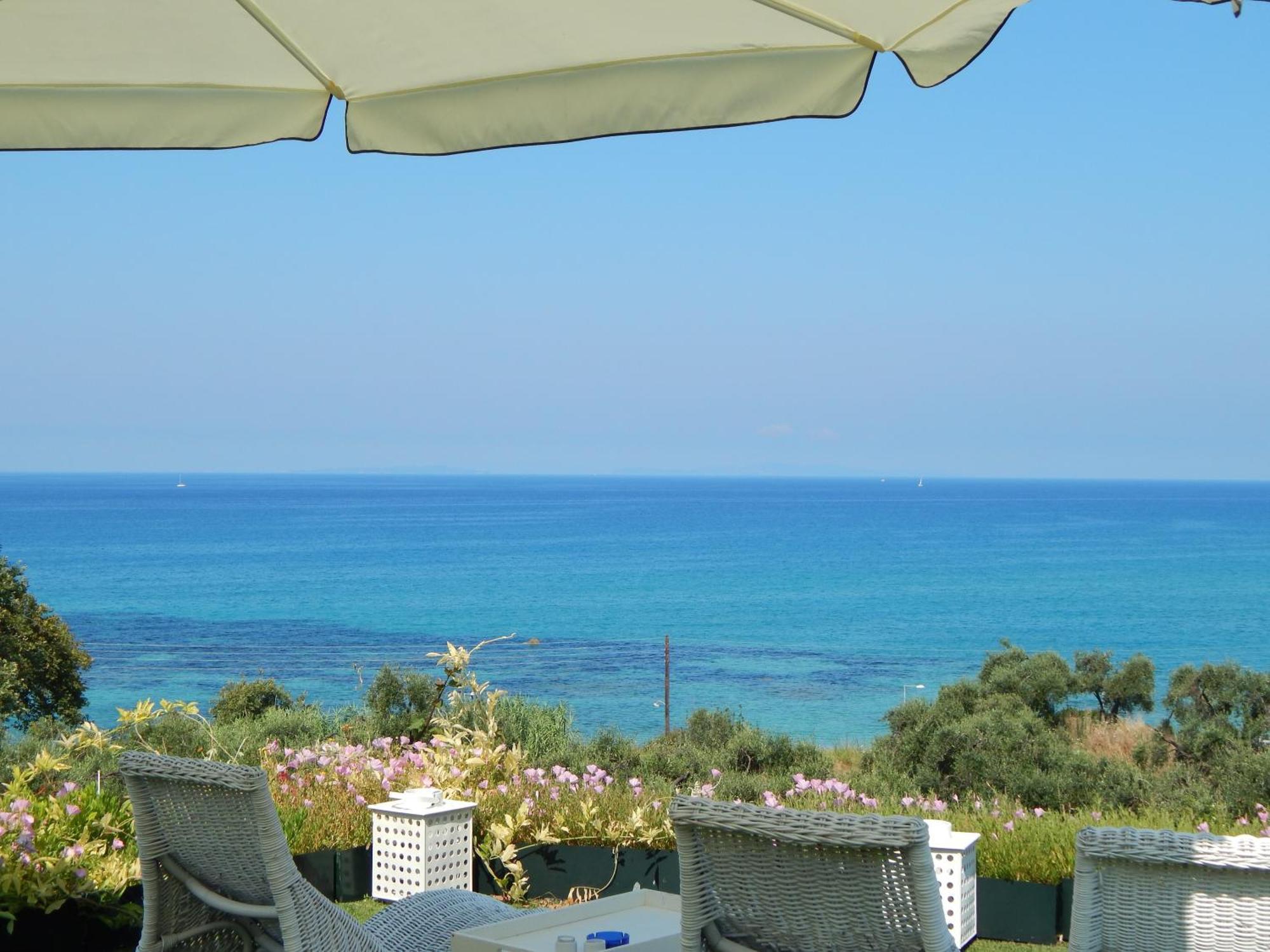 Palmina Mare Villa And Studios Паралія Врачу Екстер'єр фото